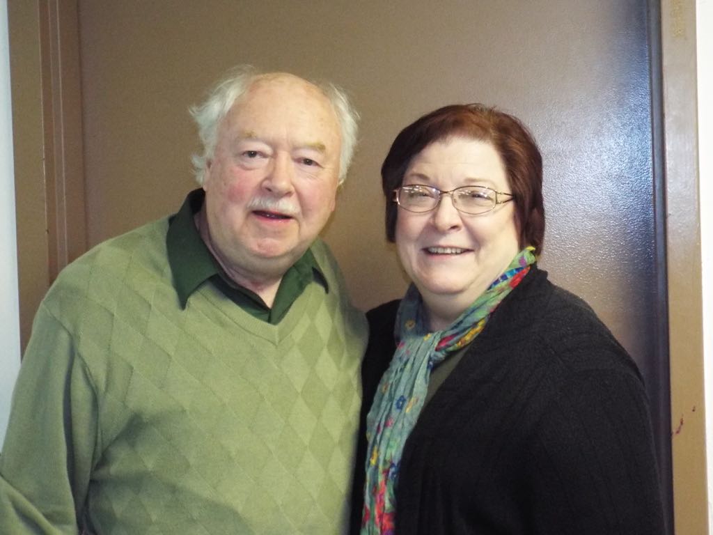 Bill & Mary Lou at St Patrick's Day Party at Queen of Apostles Community